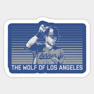 Trea Turner The Wolf Of L.A Sticker